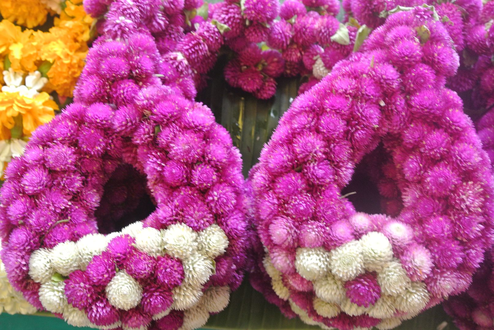 Bangkok. Le marché aux fleurs, Pak Klong Talat