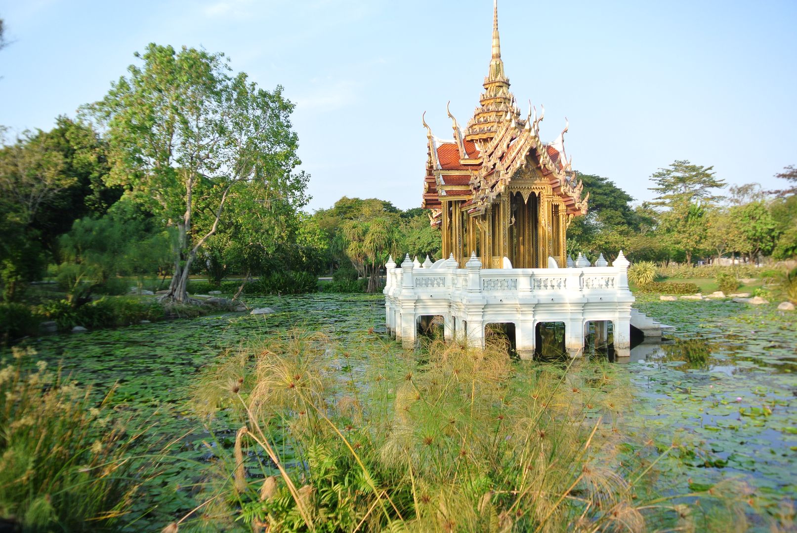 Bangkok, visite du parc Suan Luang Rama IX