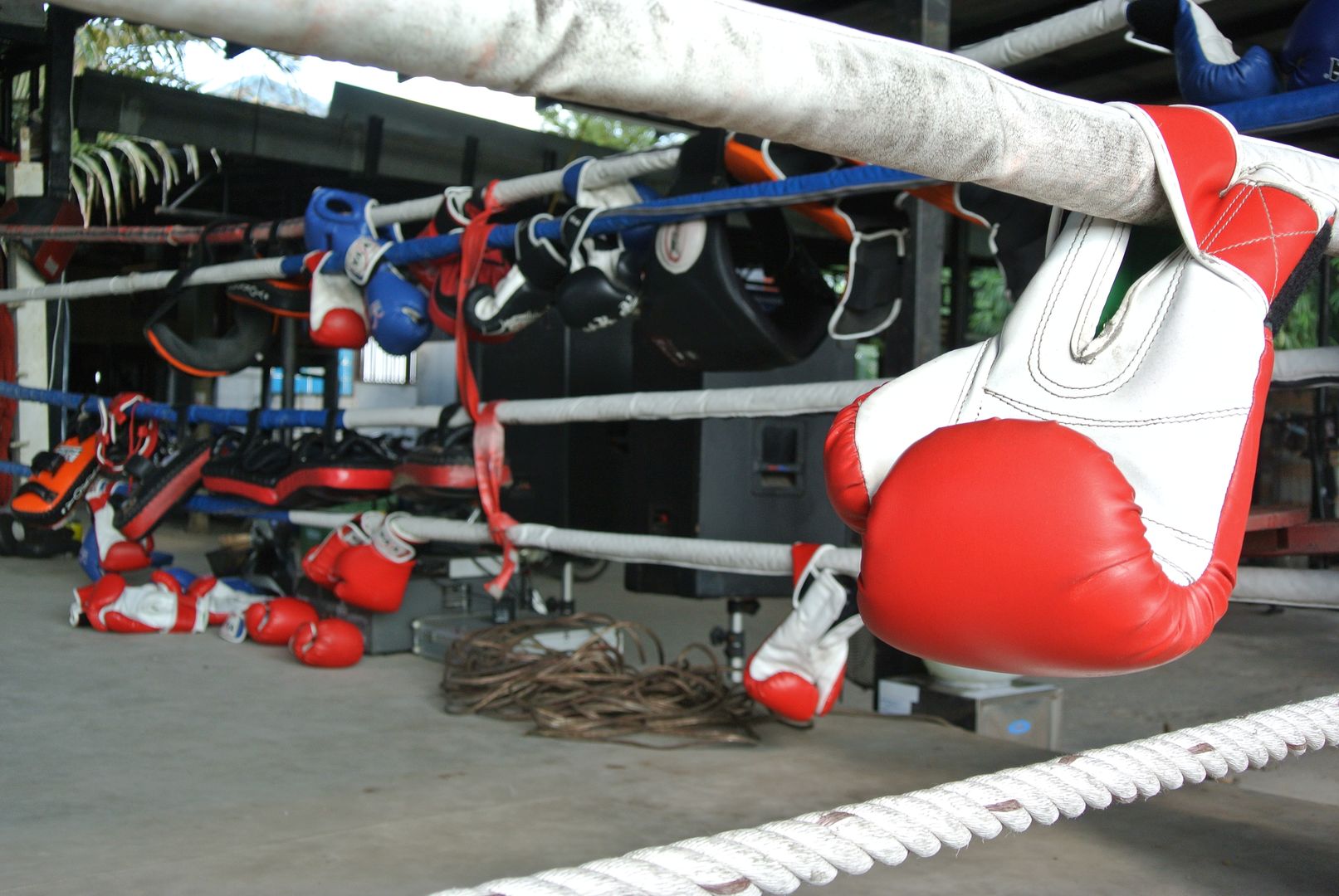 Boxe thaï au Boxing Stadium de Bangkok