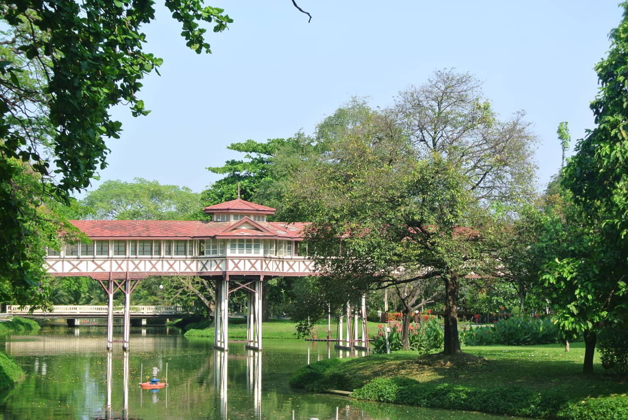 Le palais royal de Sanam Chandra Palace à Nakhon Pathom