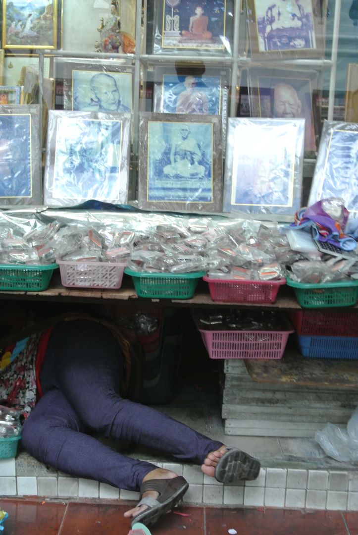 Le marché aux amulettes de Bangkok