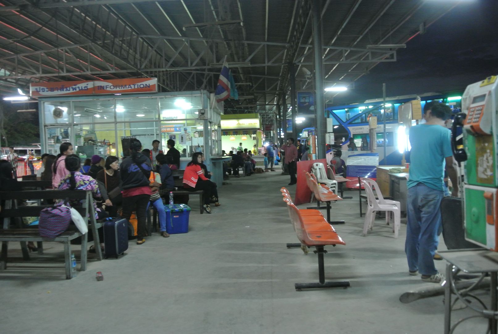 Bangkok, la gare routière de Mo Chit