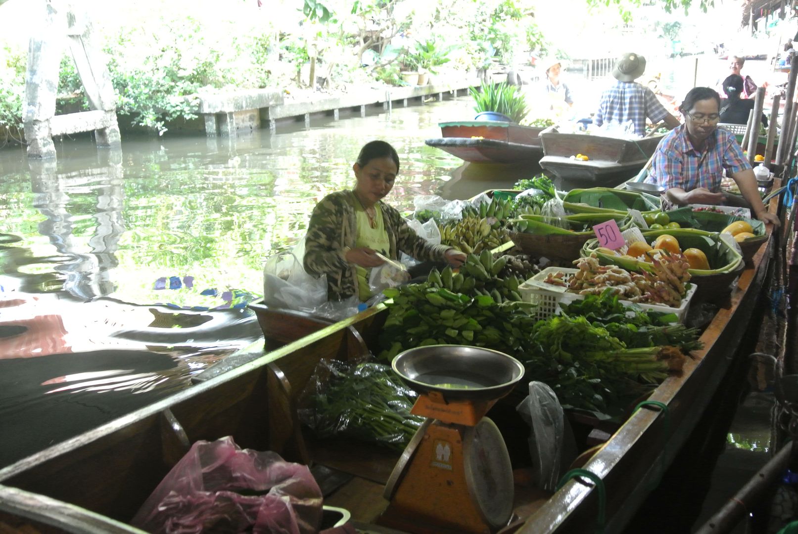 Le marché flottant de Klong Lad Mayon