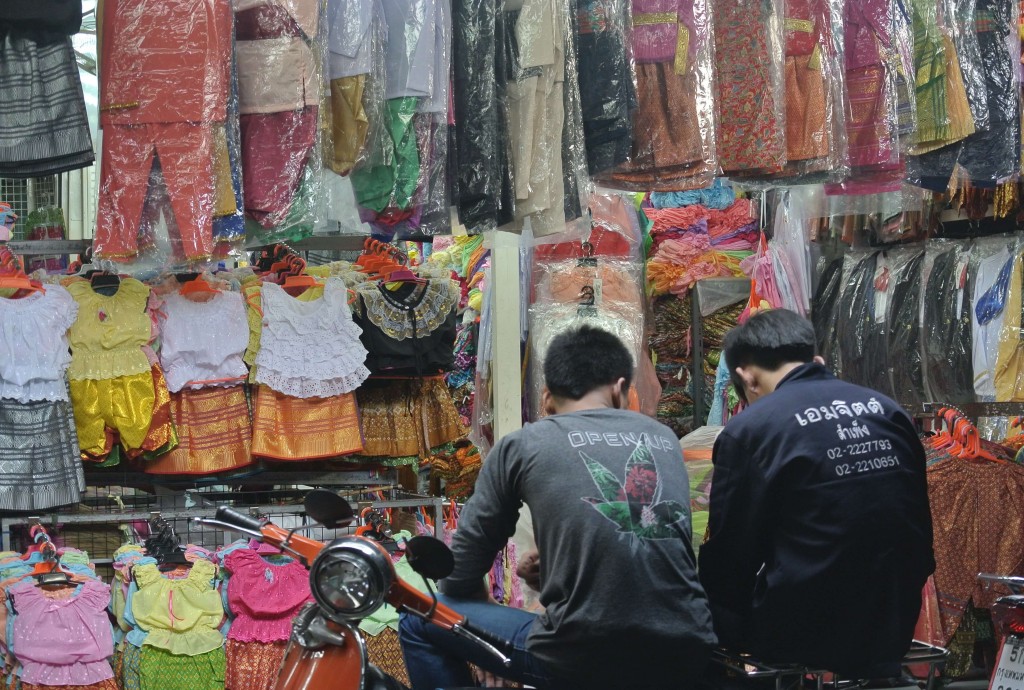 Bangkok, Bobae le marché du vêtement en gros