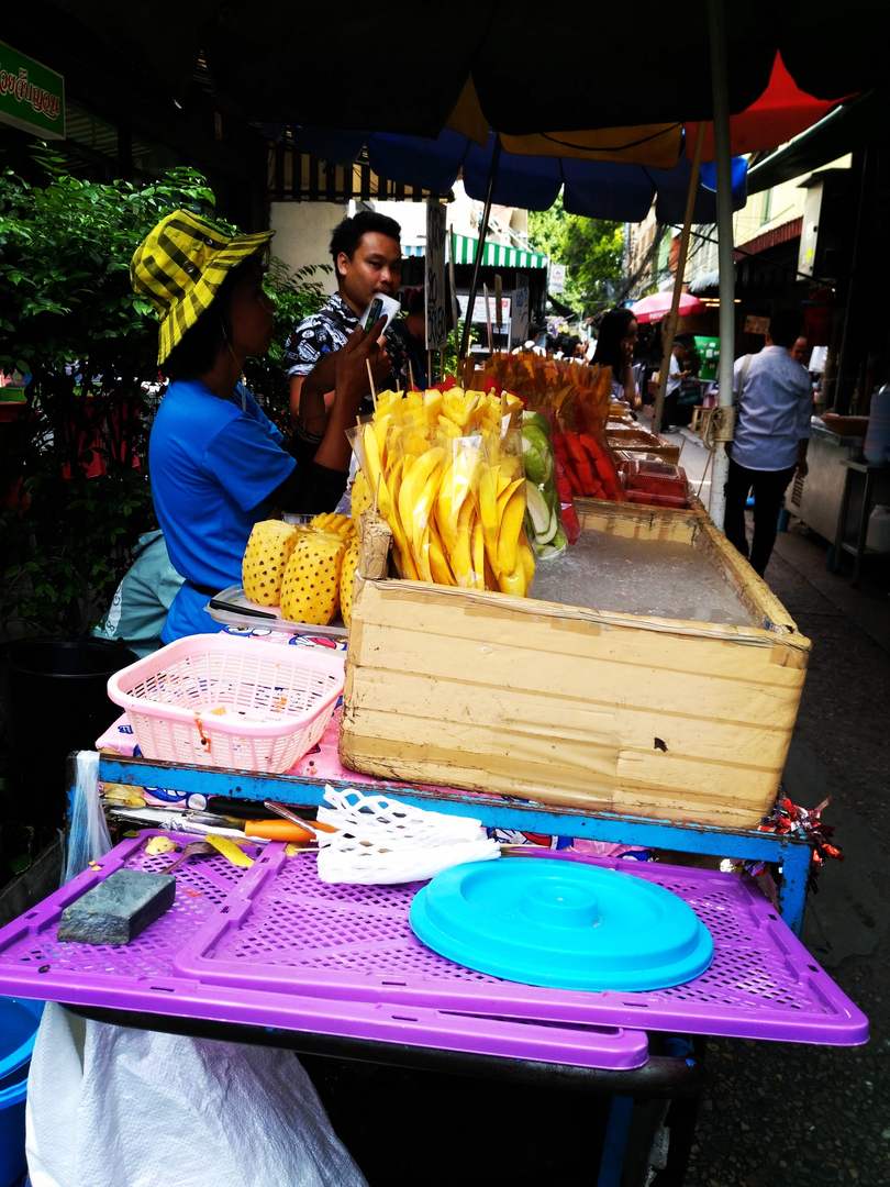 Le petit et sympathique marché Wang Lang Siriraj