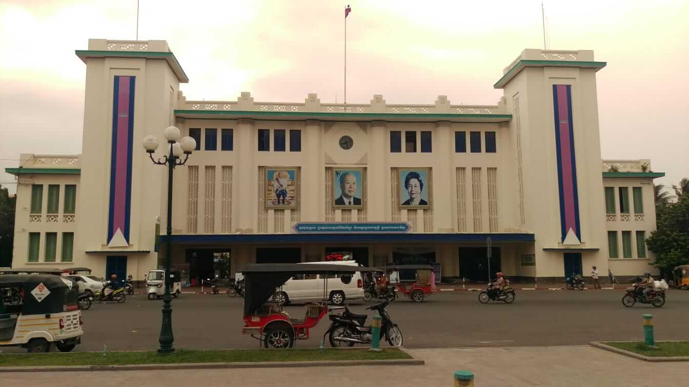 Phnom Penh et sa gare ferroviaire