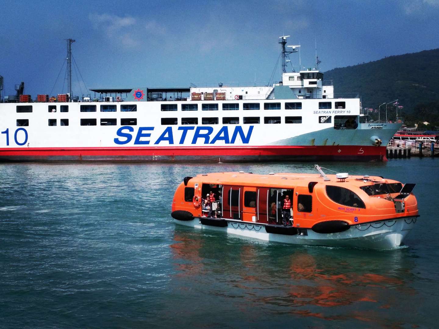 Surat Thani et les ferry pour les îles