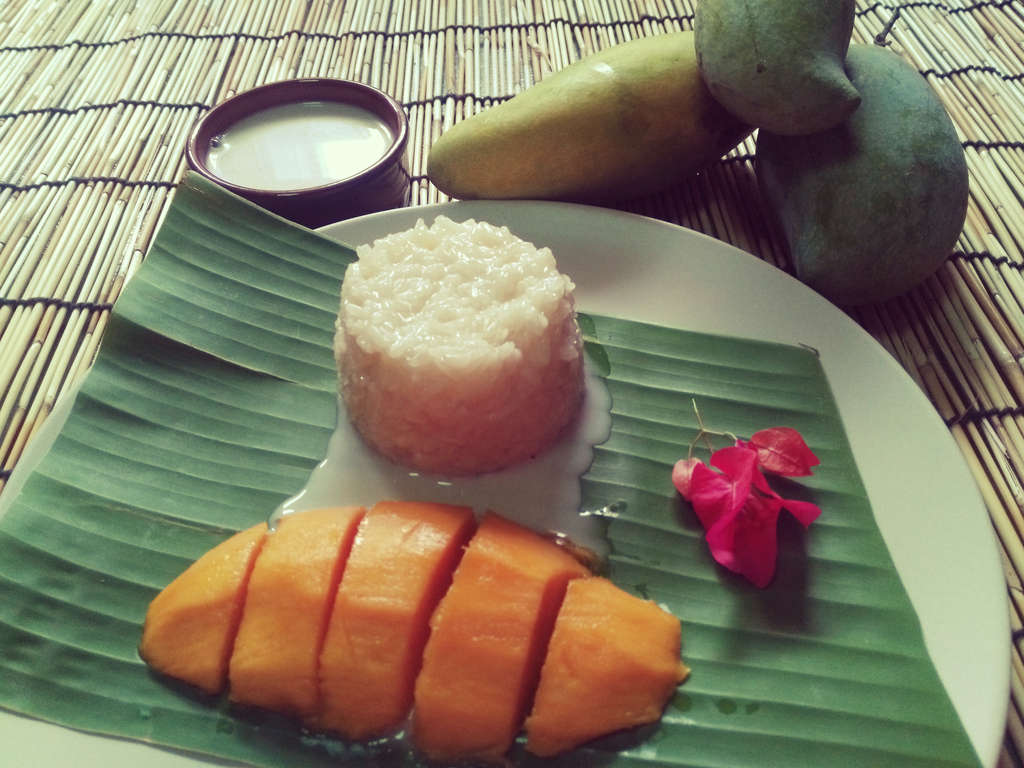 Mangue au riz gluant - Kao-niew Ma-muang