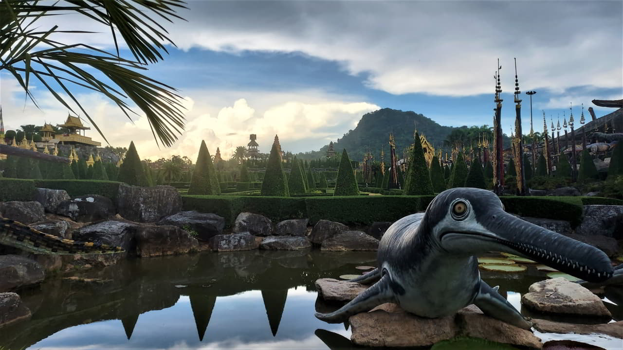 Nong Nooch Tropical Garden, le jardin aux dinosaures de Pattaya