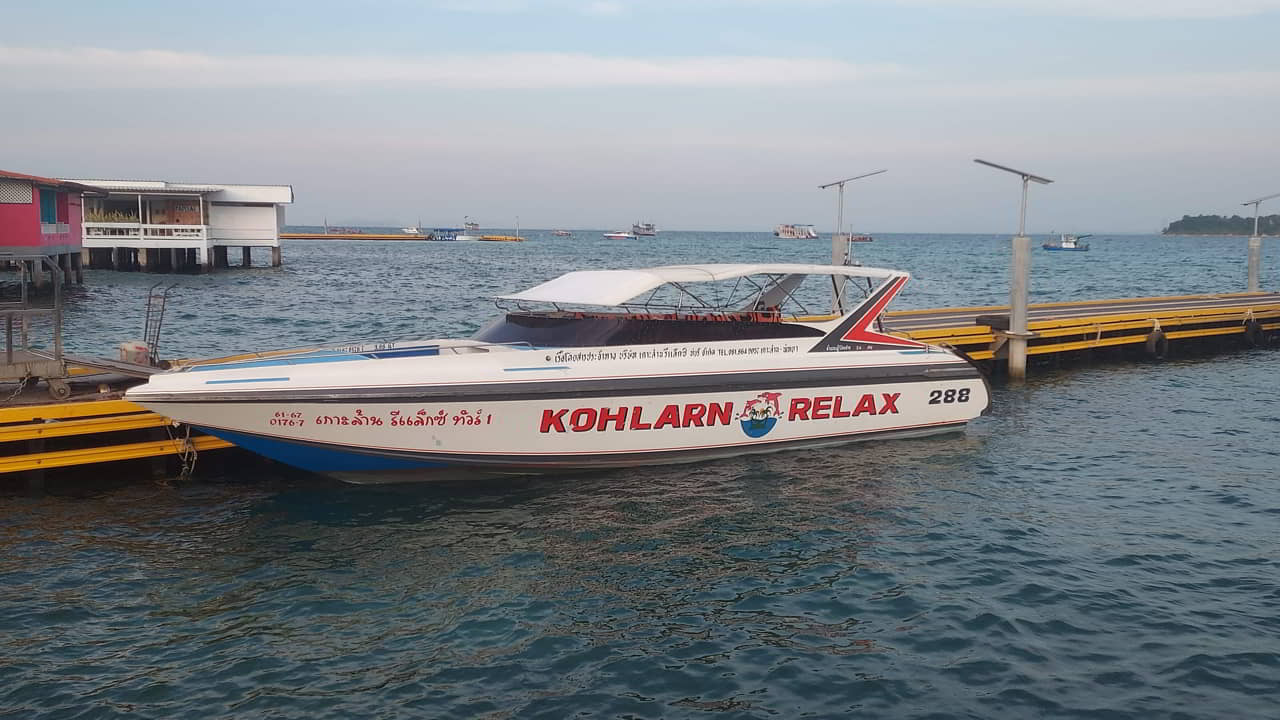 Koh larn, les transports comment s’y rendre