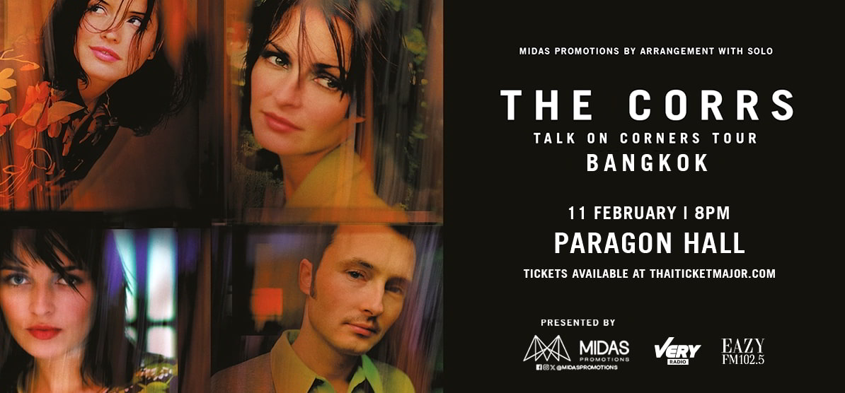 Live Bangkok February The Corrs-Talk On Corners Tour