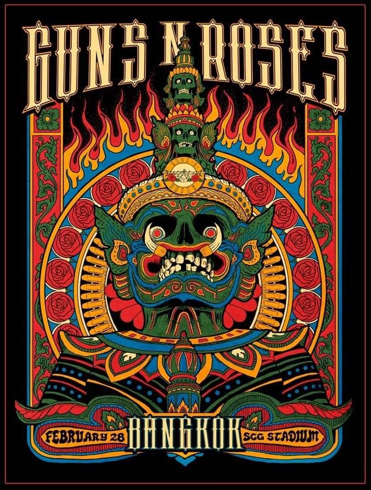 Guns N’ Roses 2025 World Tour Bangkok