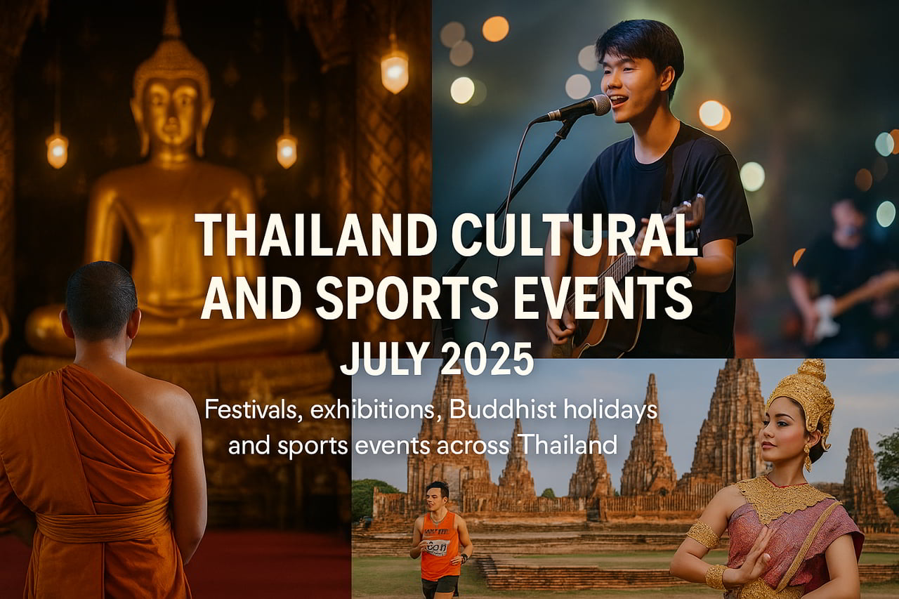 Thailand Cultural and Sports Events – July 2025