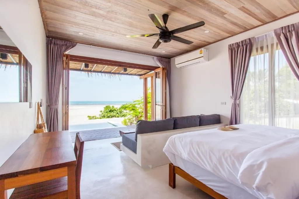 Hôtel The Humble Villas, plage Bang Makham, Koh Samui – chambre vue mer