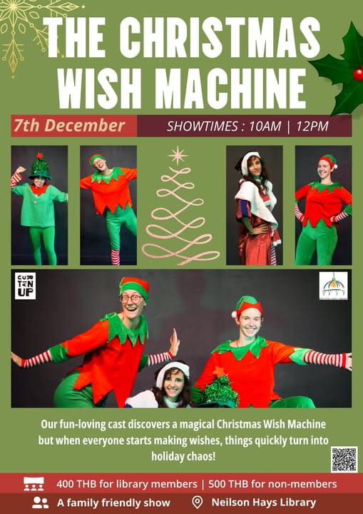 Santa at Neilson Hays Library