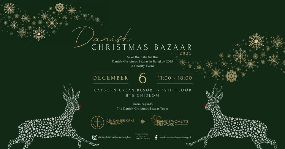 Danish Christmas Bazaar in Bangkok 2025