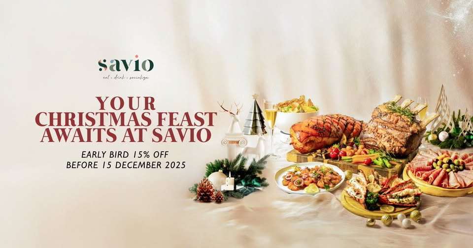 Bangkok buffets complets et familiaux pour le réveillon 24 décembre 2025 Savio du Chatrium Grand Bangkok