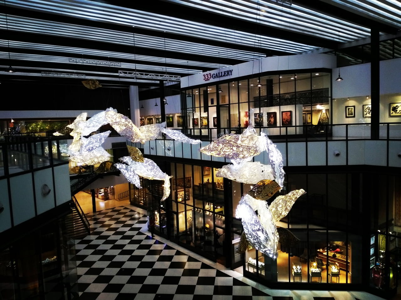 Inside River City Bangkok, contemporary art and antiques center