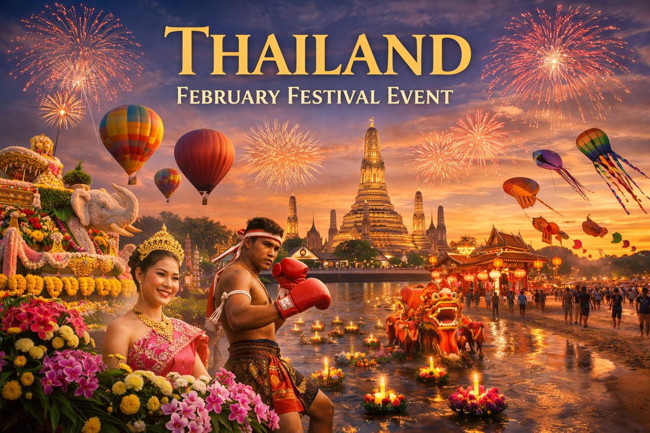 Thailand in February: Must-See Festivals and Events