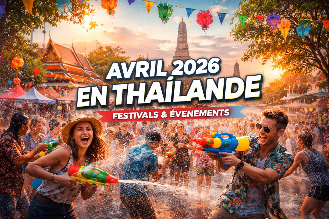 Avril 2026 en Thaïlande : festivals, jours fériés et événements majeurs