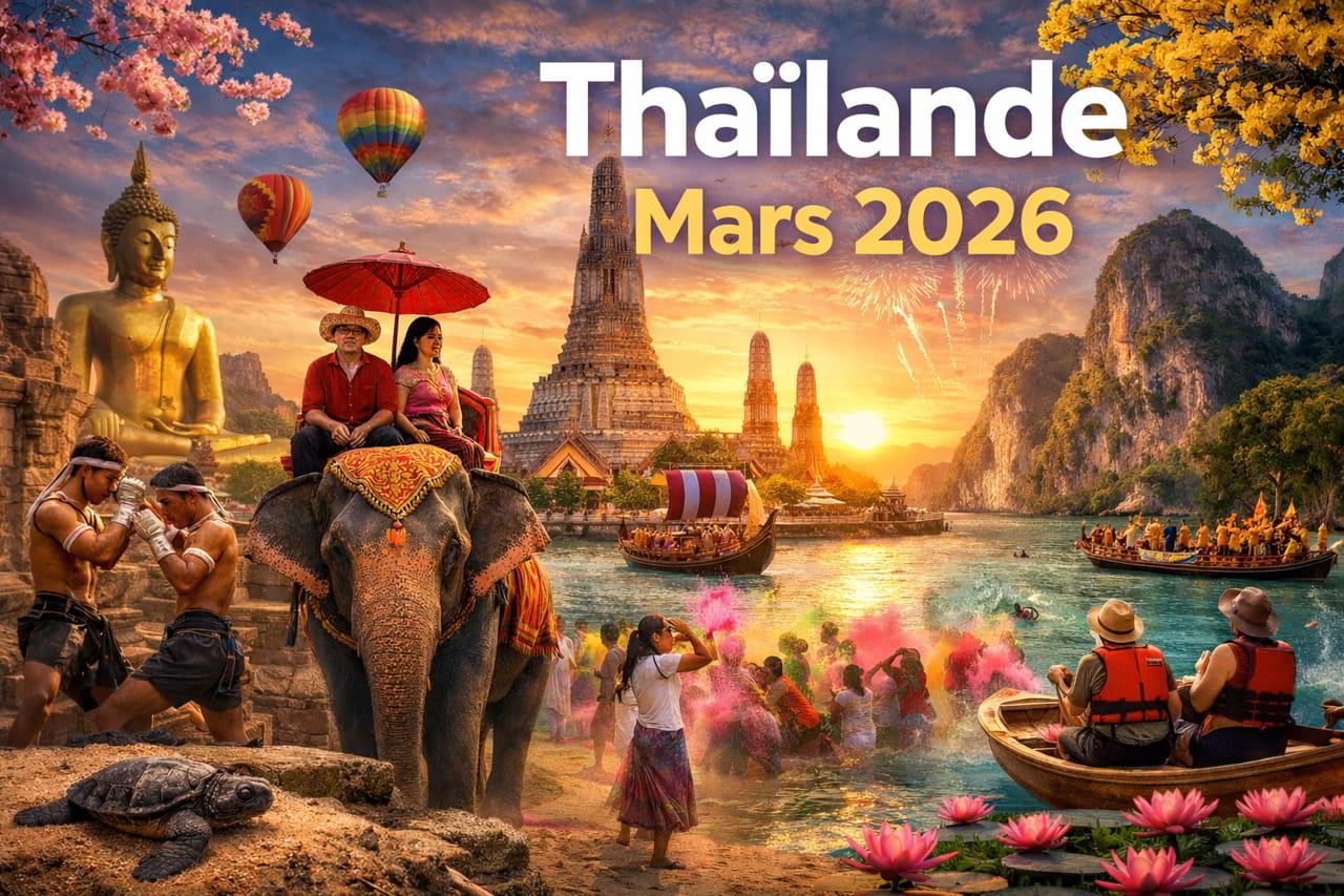 Thaïlande en mars 2026 : Festivals et événements à ne pas manquer
