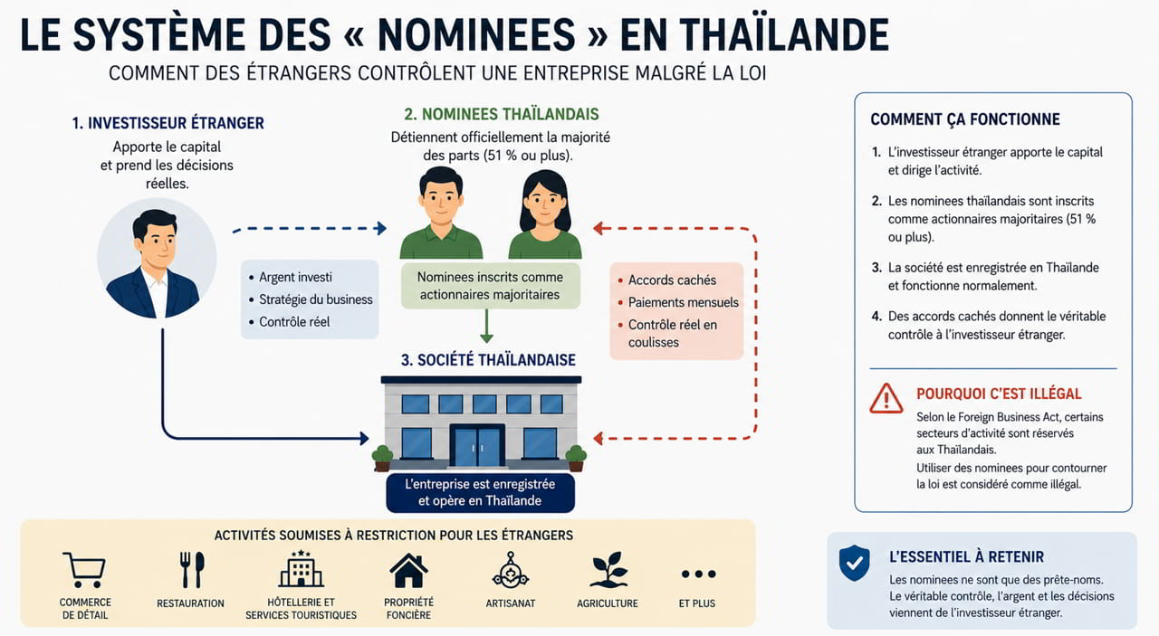 nominee système en Thaïlande