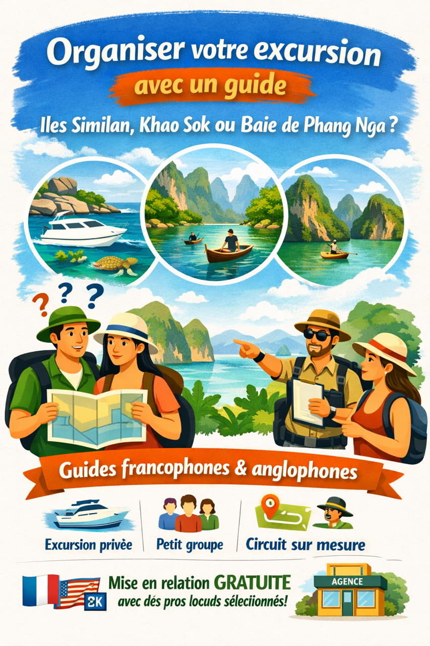Guide francophone à Khao Lak