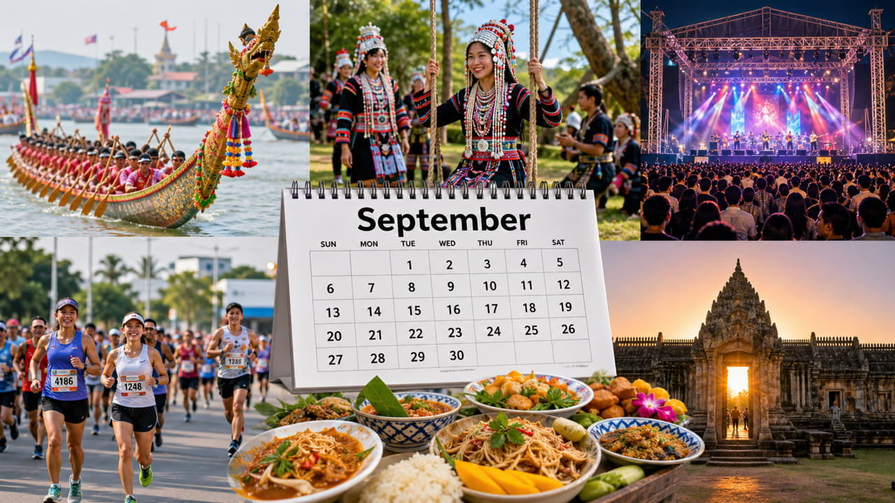 Septembre 2026 en Thaïlande : Les festivals et les principaux événements