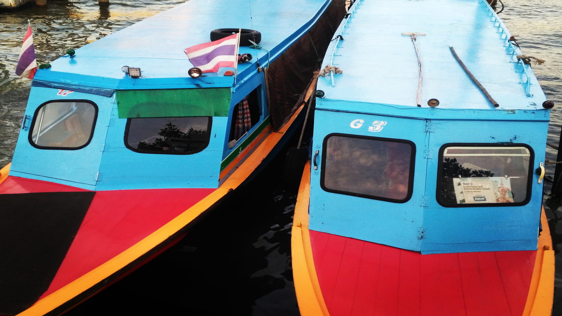 Bangkok: Boat – khlong 