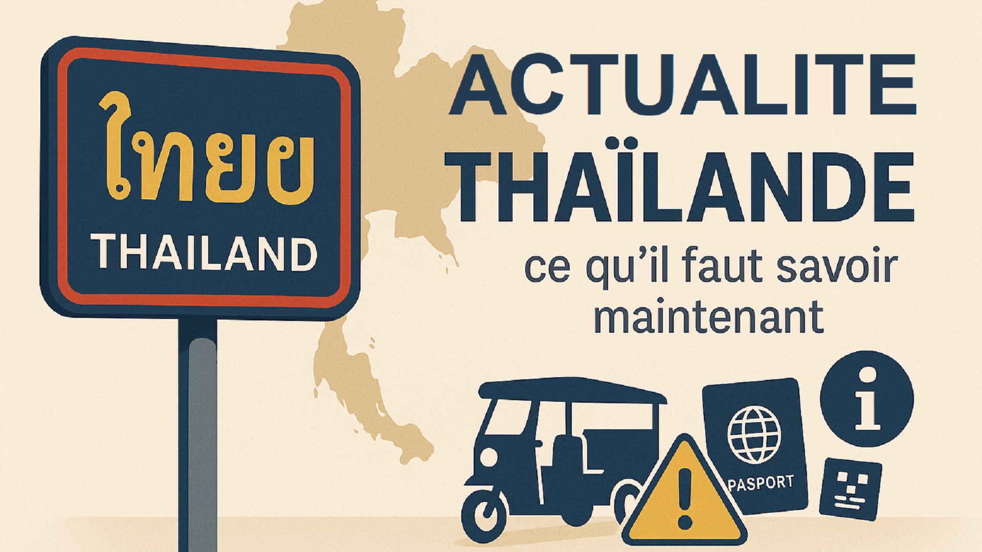 Actualités Thaïlande : ce qu’il faut savoir maintenant
