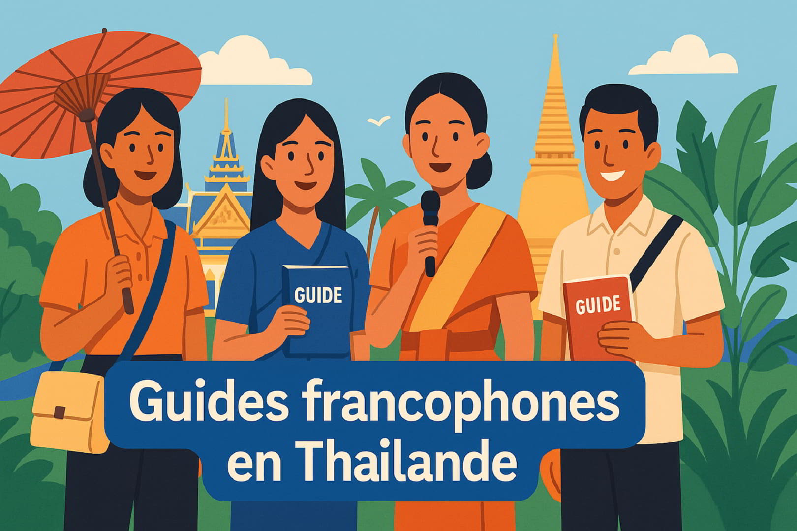 Découvrez nos guides francophones en Thaïlande